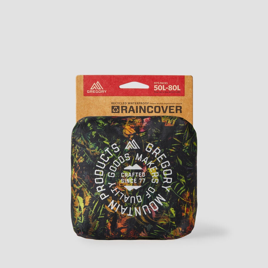 Raincover 50L-80L in the color Rain Forest. image number 2